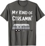 Streamin' Airstream Camping T-shirt