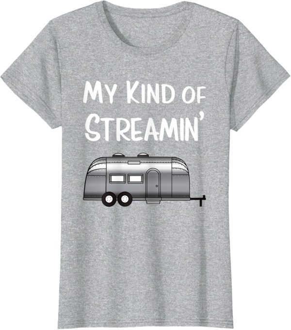 Streamin' Airstream Camping T-shirt