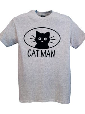 QAN7783 Cat Man T-Shirt